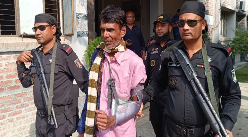 ঝিনাইদহে ব্যবসায়ী হত্যামামলার আসামি গ্রেপ্তার