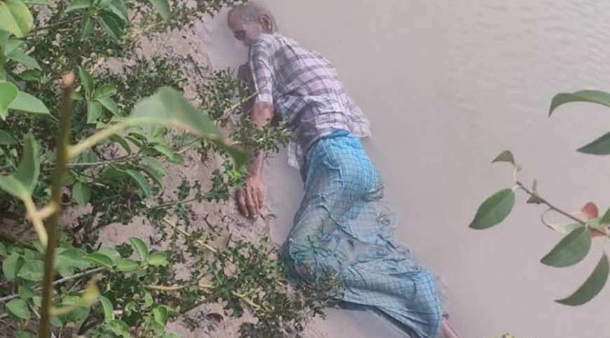 পাইকগাছায় নদী থেকে বৃদ্ধের মৃতদেহ উদ্ধার