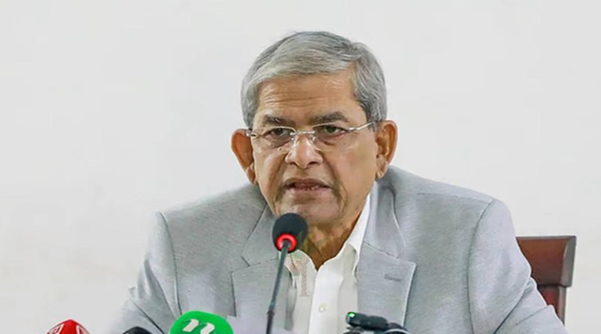 ইউপি ভোট নিয়ে যা বললেন মির্জা ফখরুল ইসলাম