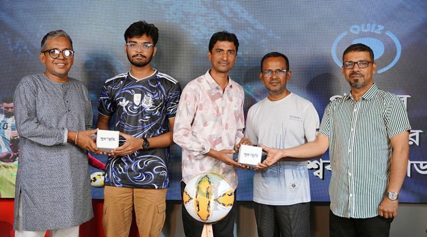সুবর্ণভূমি বিশ্বকাপ আড্ডায় দুই পুরস্কার বিজয়ী