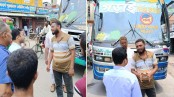 মহাসড়কে যানজট সৃষ্টির দায়ে গড়াই চালককে জরিমানা