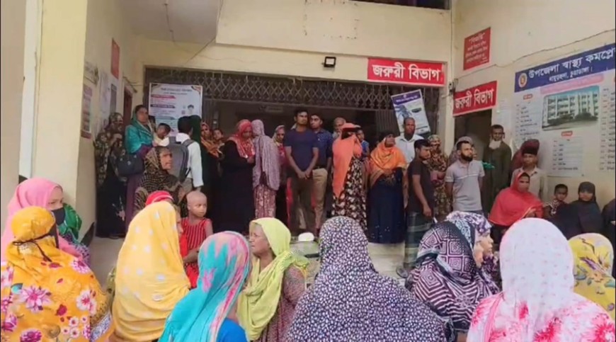 দামুড়হুদায় বিদ্যুৎস্পৃষ্টে গৃহবধূর মৃত্যু