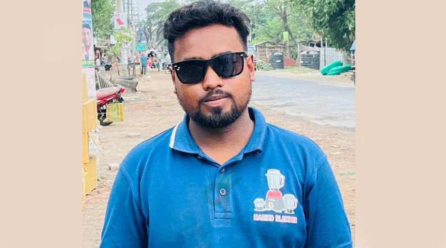 ট্রাকের চাকায় পিষ্ট হয়ে যুবকের মৃত্যু