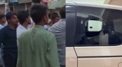 কুষ্টিয়ায় জামায়াত-গণঅধিকার পরিষদের মধ্যে সংঘর্ষ, এমপি আমির হামজার গাড়ি ভাংচুর