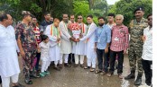 ভারতের স্বাধীনতা দিবসে ভোমরায় ব্যবসায়ী - সীমান্তরক্ষীদের মিলনমেলা